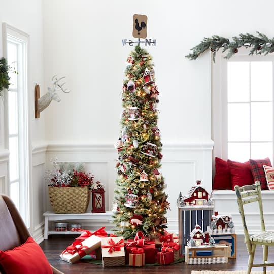 Purchase The 7ft Pre Lit Artificial Christmas Tree Clear Lights